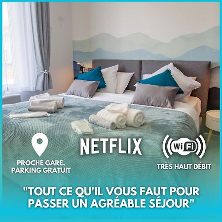Cocon D'Hiver - Netflix & Wifi - Parking Gratuit - Check-In 24H24 - Kit Bebe Inclus - Emplacement Velos - Goodmarning Chalons en Champagne Exterior photo