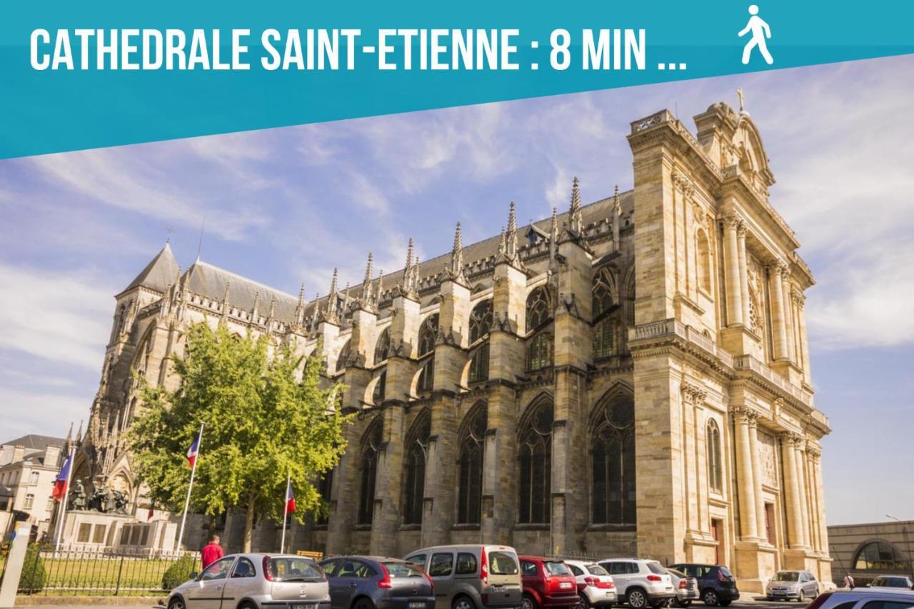 Cocon D'Hiver - Netflix & Wifi - Parking Gratuit - Check-In 24H24 - Kit Bebe Inclus - Emplacement Velos - Goodmarning Chalons en Champagne Exterior photo