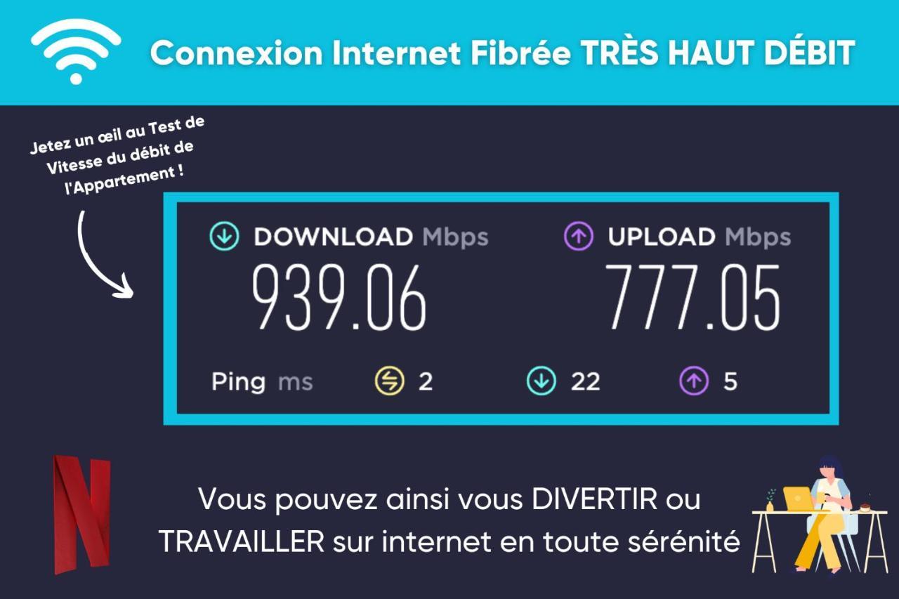 Cocon D'Hiver - Netflix & Wifi - Parking Gratuit - Check-In 24H24 - Kit Bebe Inclus - Emplacement Velos - Goodmarning Chalons en Champagne Exterior photo